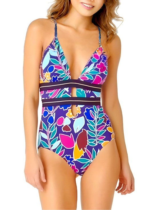 Cole of California Other - ✨NWT✨COLE OF CALIFORNIA▪️ Women’s One Piece Colorful Floral Swimsuit